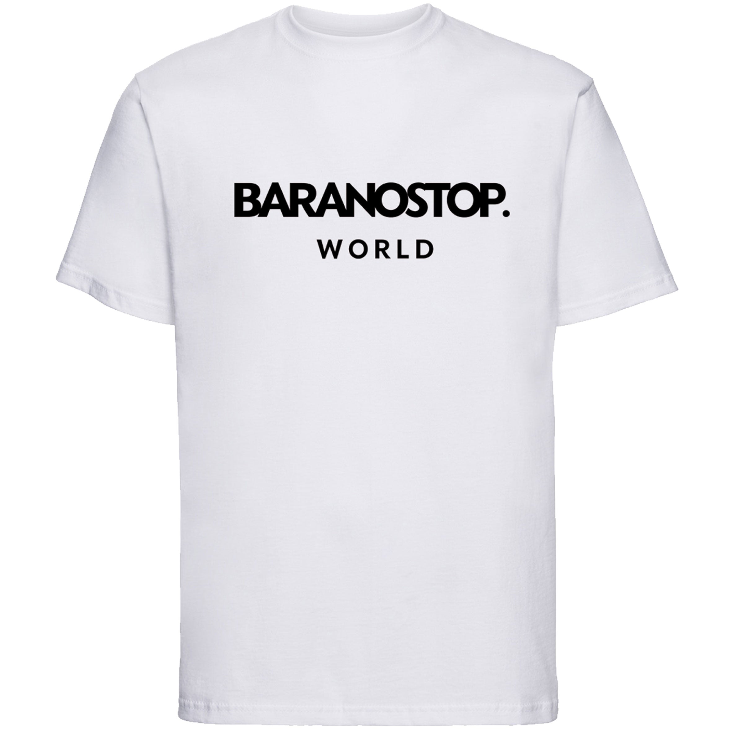 T shirt Blanc Baranostop Basic