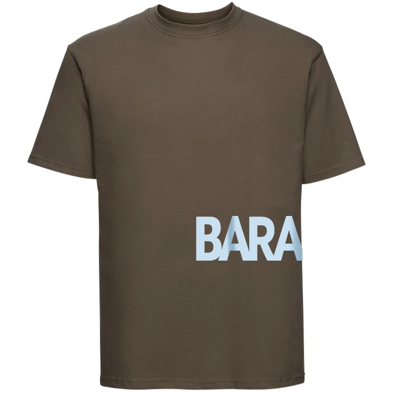 T-shirt Hill Marron