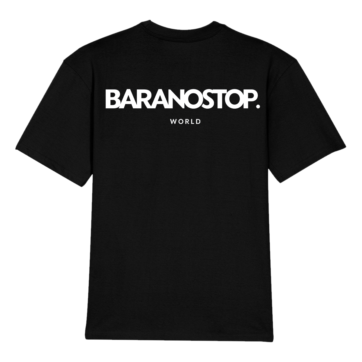 T-shirt Oversize Noir Baranostop