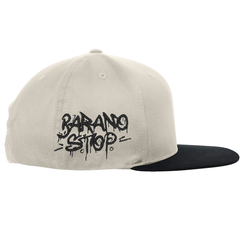 SnapBack B tag White/Black