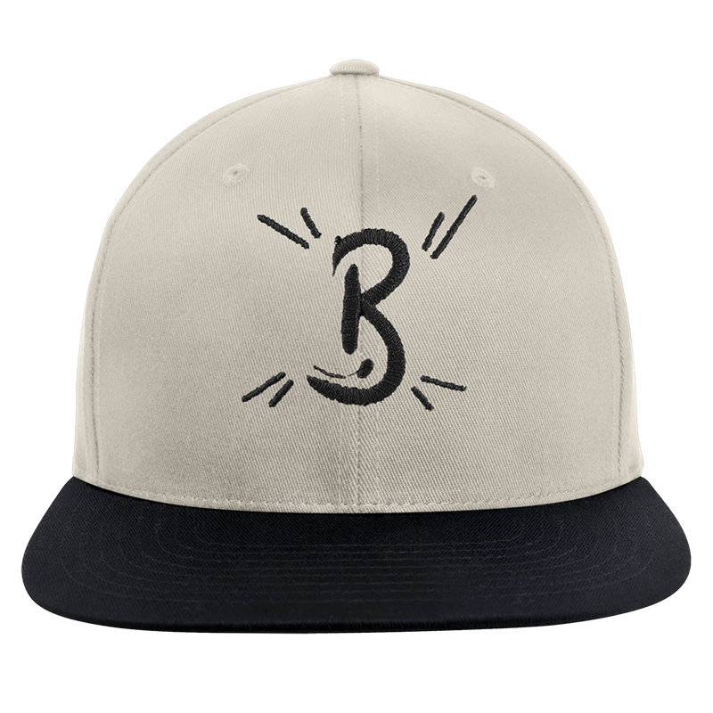 SnapBack B tag White/Black