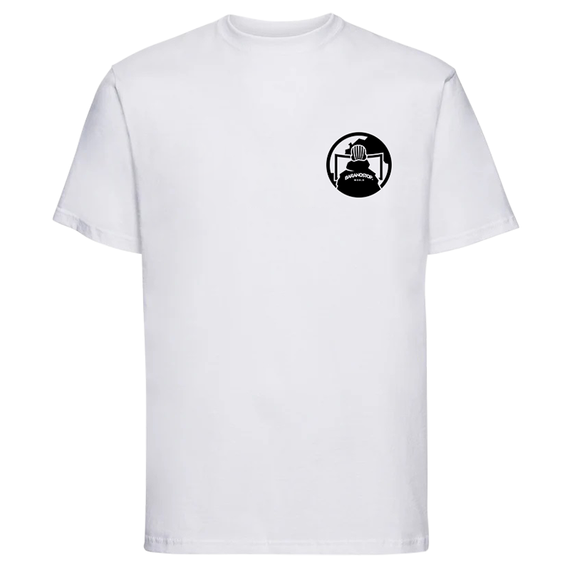 T-shirt Baranostop Logo Blanc