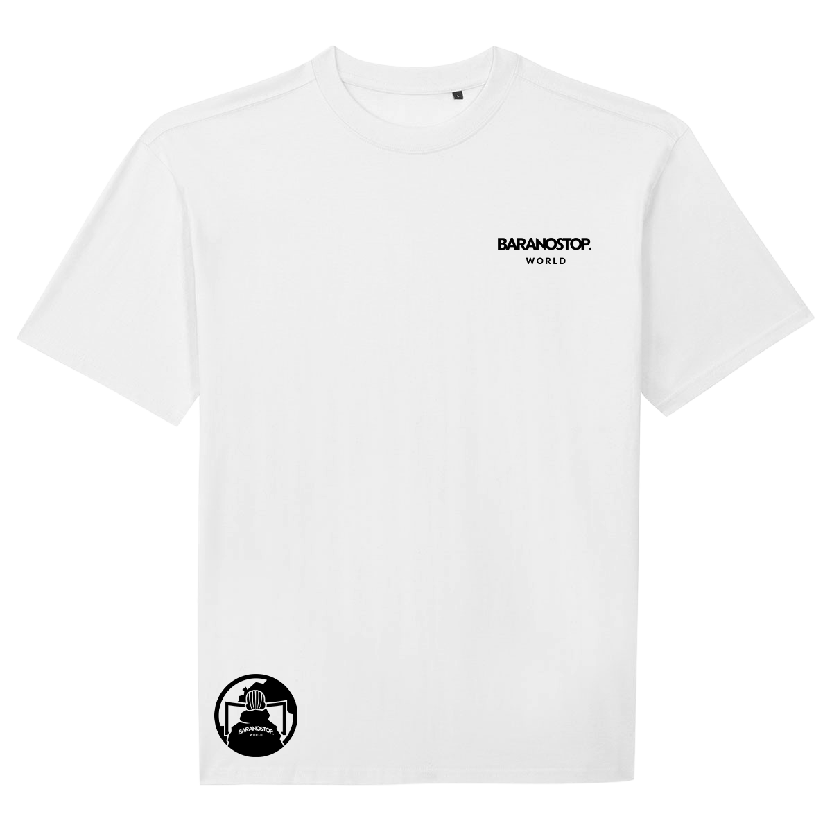 T-shirt Oversize Baranostop White