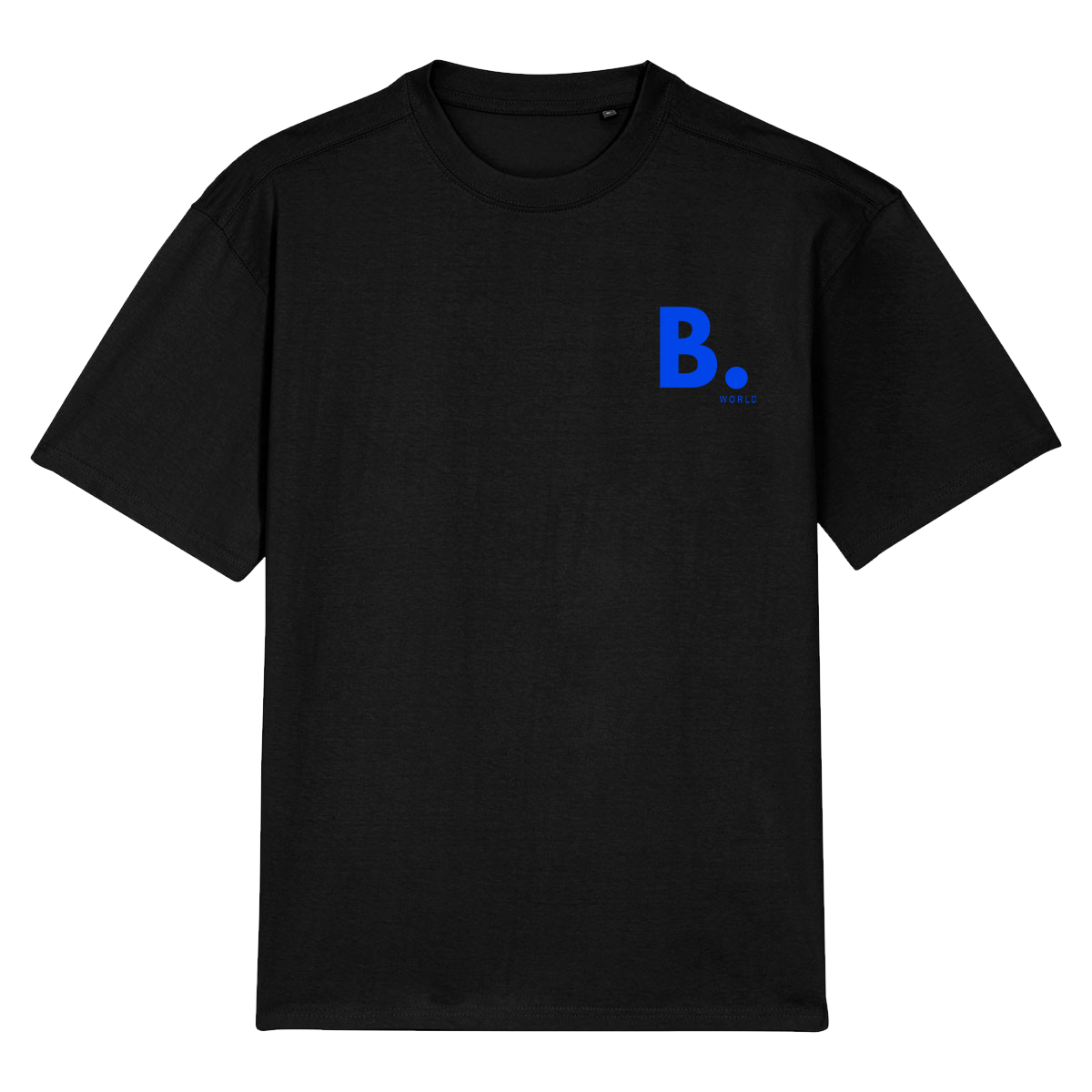 T-shirt Oversize Black/Blue