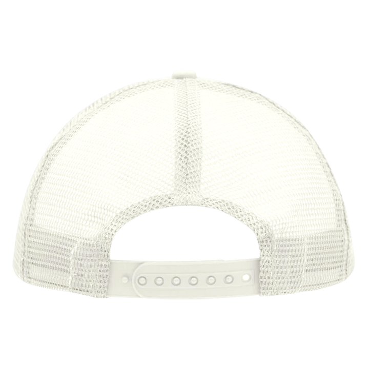 Casquette Trucker Mousse Baranostop Logo Kaki/Blanc