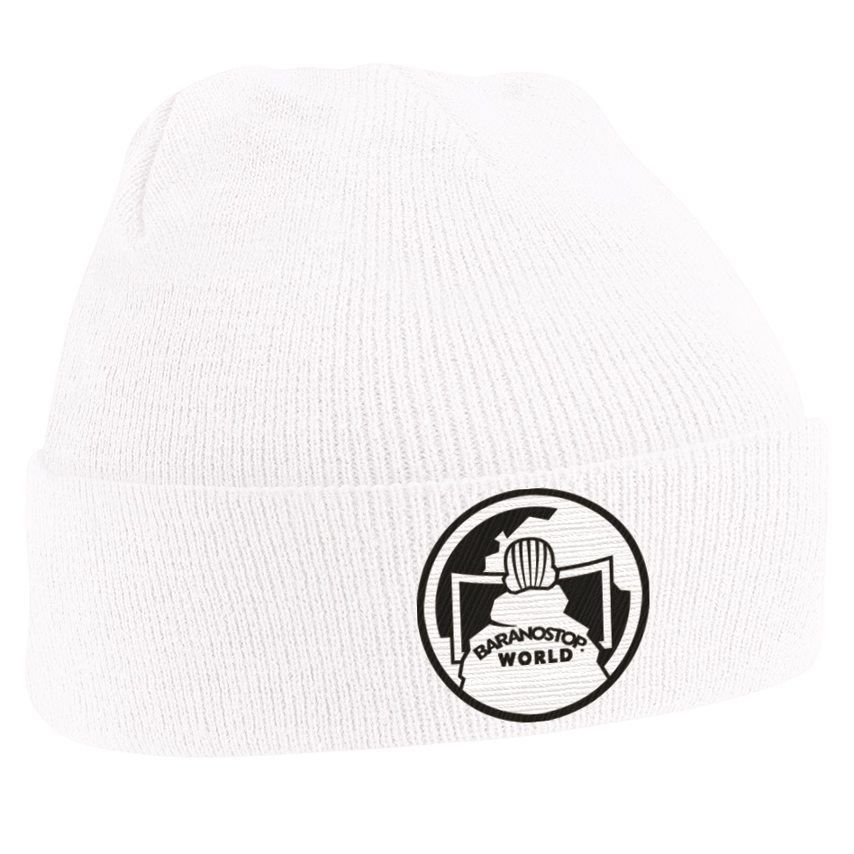 Bonnet Baranostop Logo Blanc