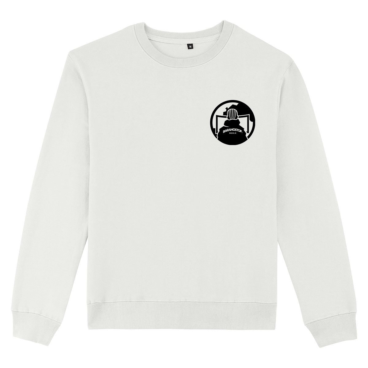 Sweat sans capuche Blanc