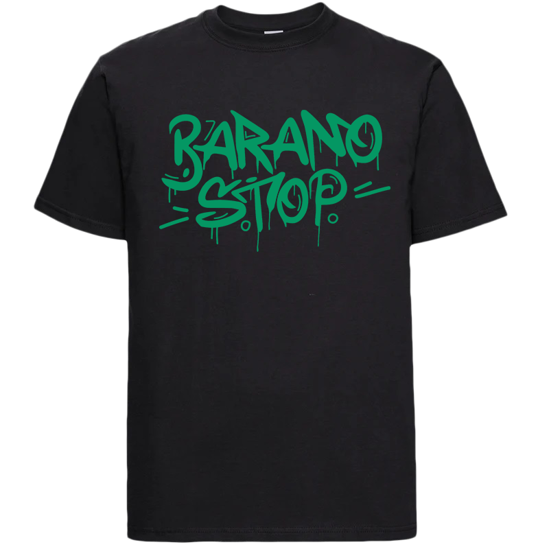 T-shirt baranostop tag