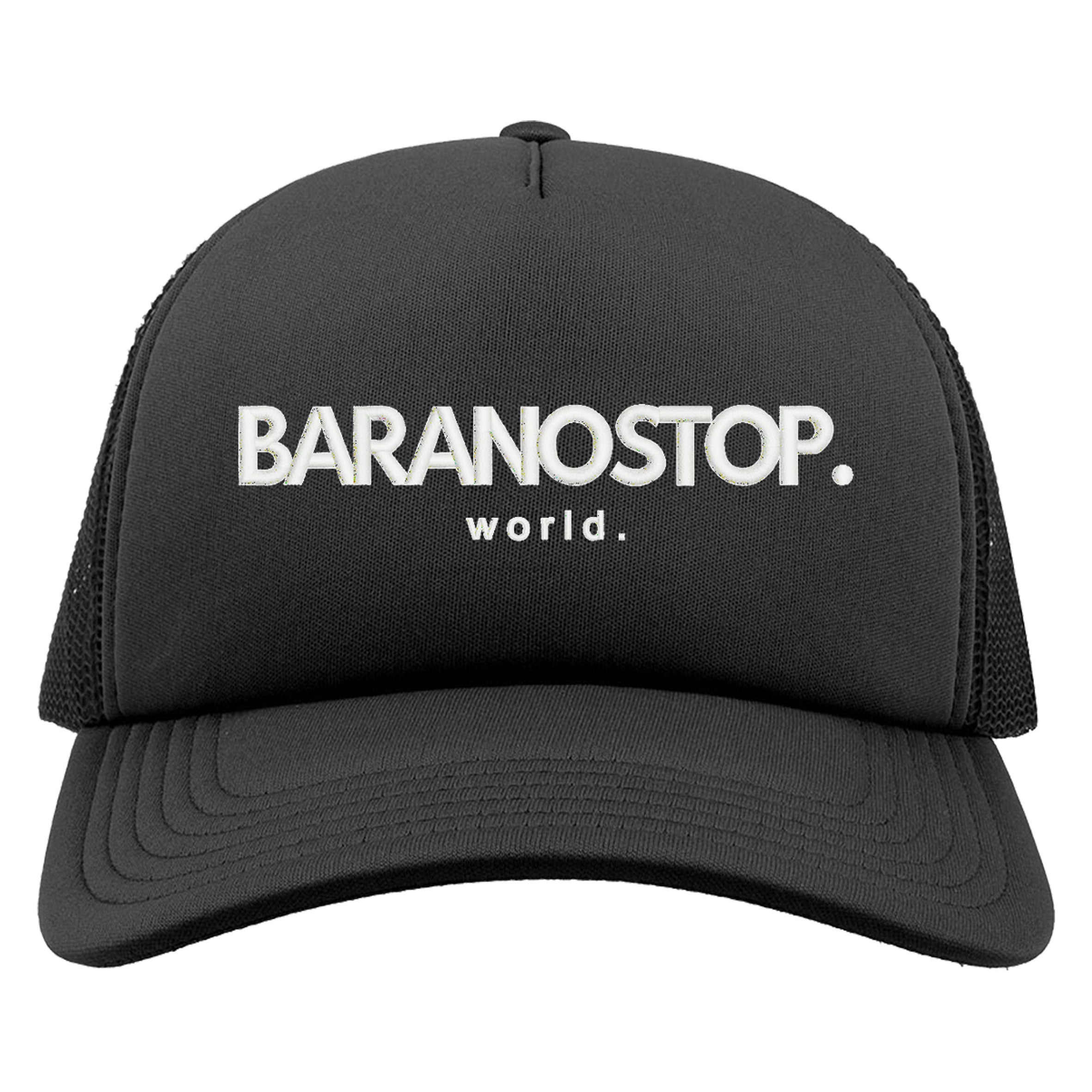 Casquette Trucker Mousse Baranostop Basic Black