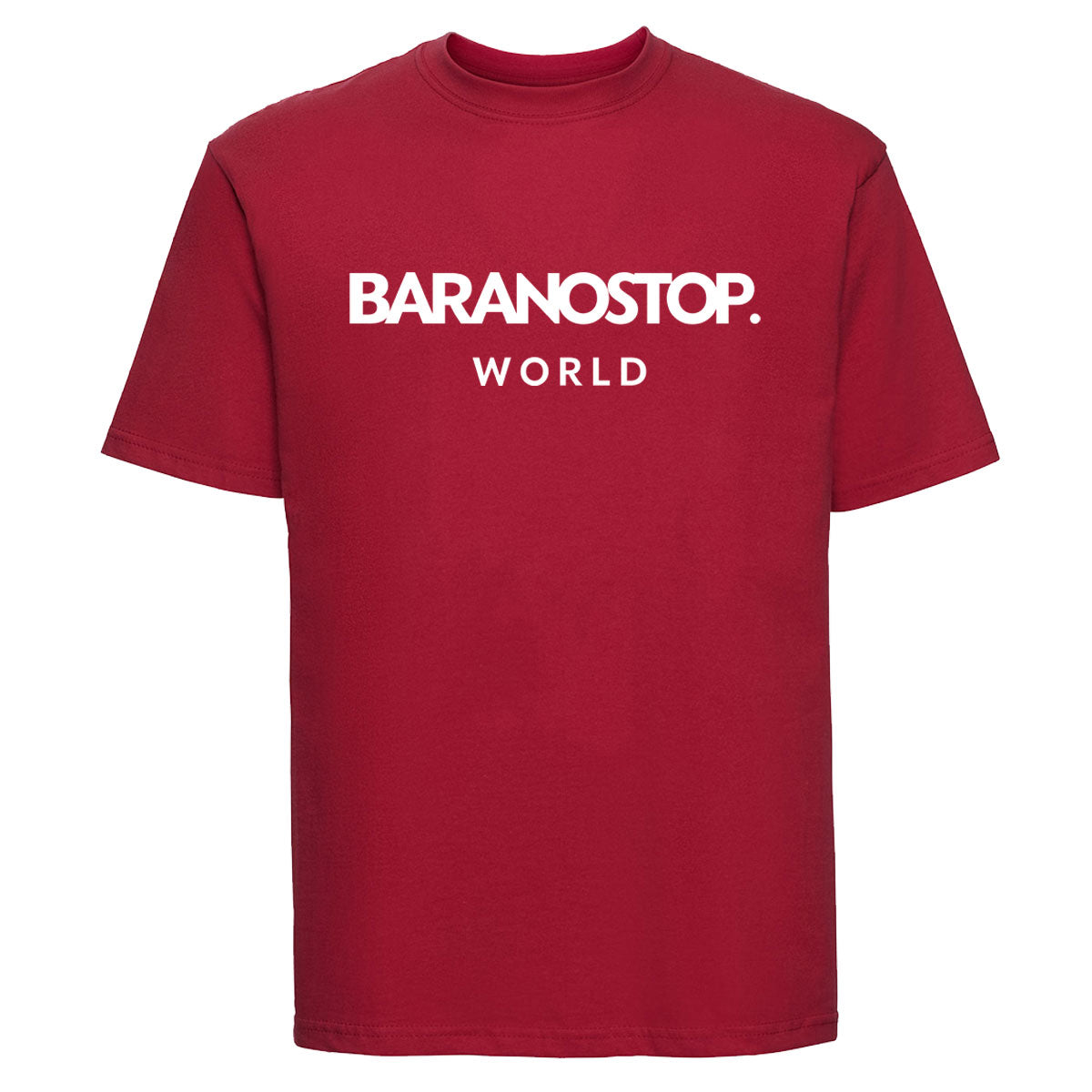 T shirt Rouge  Baranostop Basic